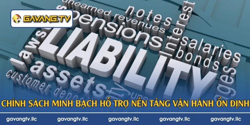 Chính sách minh bạch hỗ trợ nền tảng vận hành ổn định