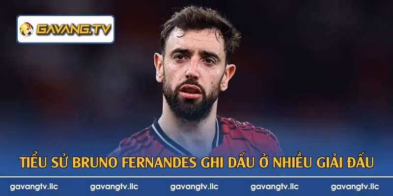 Tiểu sử Bruno Fernandes ghi dấu ở nhiều giải đấu