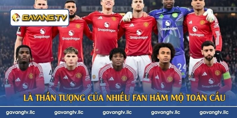 Là thần tượng của nhiều fan hâm mộ toàn cầu